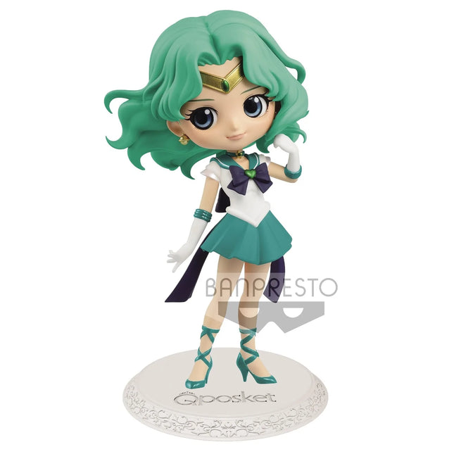 Banpresto Pretty Guardian Sailor Moon Eternal - The Movie - Q posket - Super Sailor Neptune - (Version A)