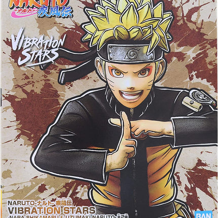 Banpresto Naruto Shippuden Vibration Stars - Nara Shikamaru & Uzumaki Naruto - ( B: Uzumaki Noruto)