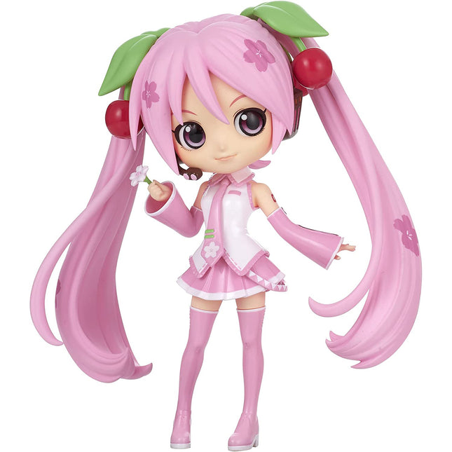 Banpresto - Q posket - Vocaloids Sakura Miku (Version A) Statue