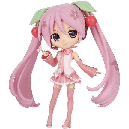 Banpresto - Q posket - Vocaloids Sakura Miku (Version B) Statue