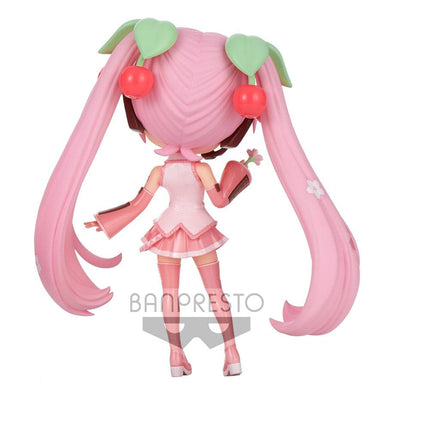 Banpresto - Q posket - Vocaloids Sakura Miku (Version B) Statue