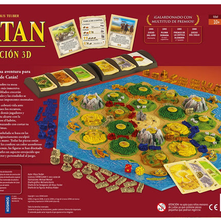 Catan 3D Edition Board Game (SPANISH EDITION)