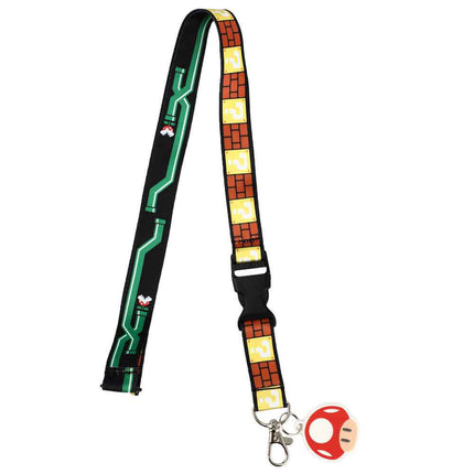Super Mario Lapel Pins & Lanyard Box Set