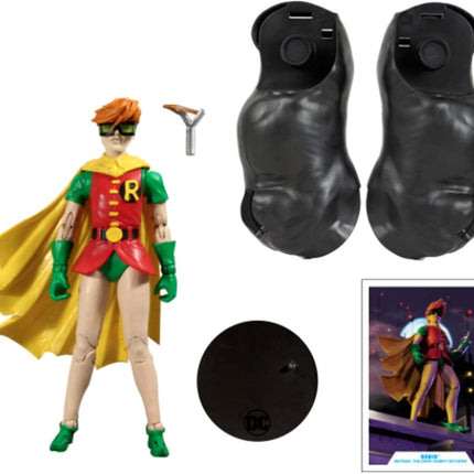McFarlane Toys DC Multiverse The Dark Knight Returns Robin 7" Action Figure with Build-A Horse Parts & Accessories