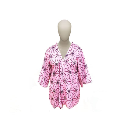 Demon Slayer Nezuko Kamado Short Light Coat "HAORI" (One-Size Only)