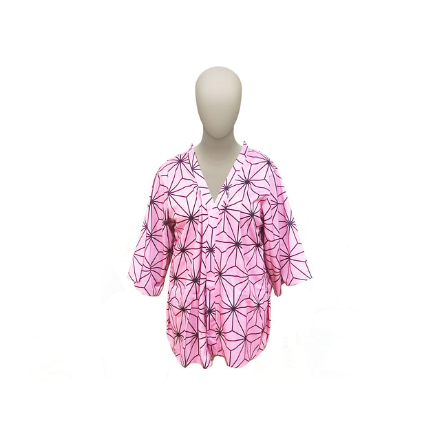 Demon Slayer Nezuko Kamado Short Light Coat "HAORI" (One-Size Only)