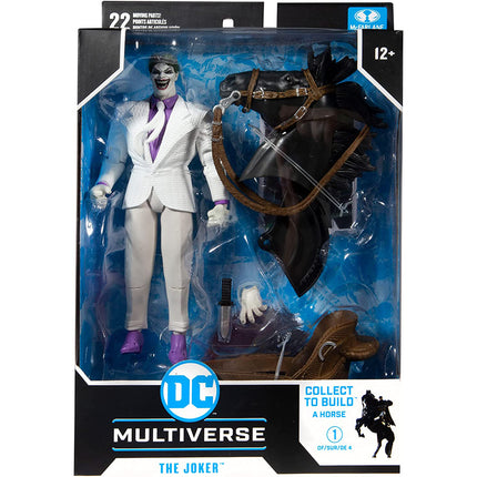 McFarlane Toys DC Multiverse The Dark Knight Returns The Joker 7" Action Figure with Build-A Horse Parts & Accessories