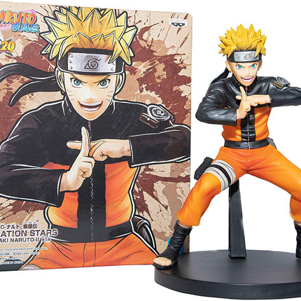 Banpresto Naruto Shippuden Vibration Stars Uzumaki Naruto II Figure