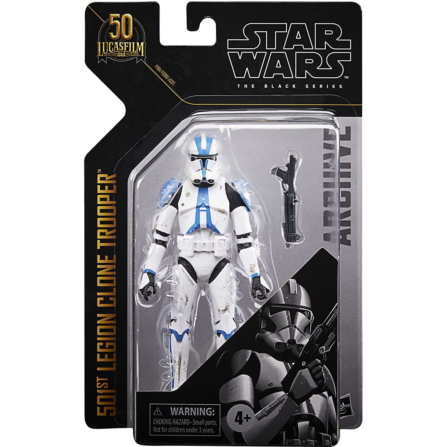 Star Wars The Black Series Archive 501st Legion Clone Trooper 6-Inch-S