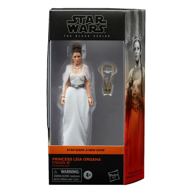 Star Wars The Black Series Princess Leia Organa (Yavin 4) Toy 6-Inch-Scale A New Hope Collectible Action Figure