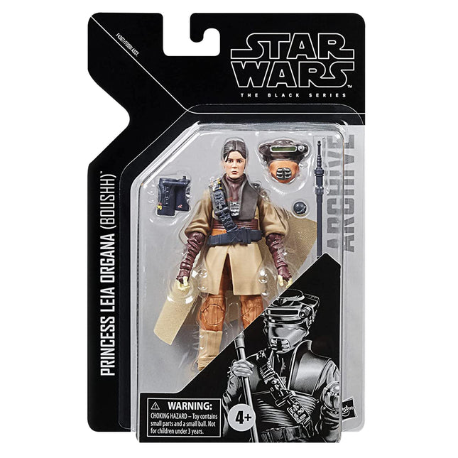 Star Wars The Black Series Archive Princess Leia Organa (Boushh) Toy 6-Inch-Scale The Force Awakens Collectible Premium Action Figure