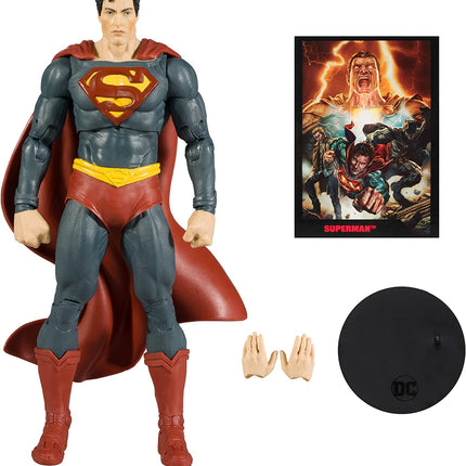 McFarlane Toys - DC Direct 7in Figure with Comic - Black Adam WV1 - Superman