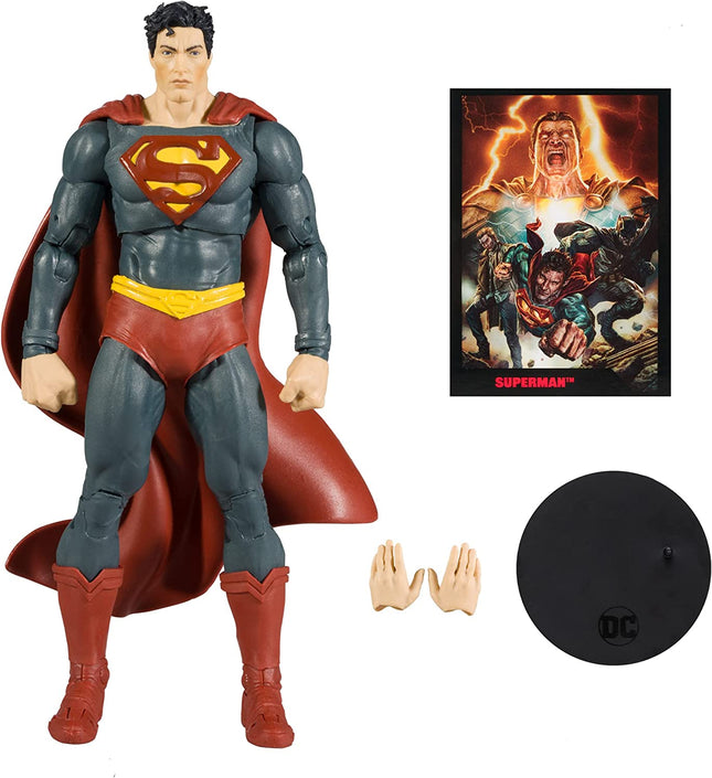 McFarlane Toys - DC Direct 7in Figure with Comic - Black Adam WV1 - Superman