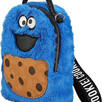 Cookie Monster Character Mini Wristlet