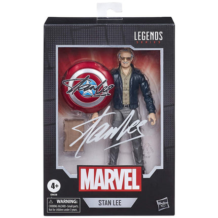 Hasbro Marvel Legends Series 6" Collectible Action Figure Toy Marvel’s The Avengers Cameo Stan Lee, Includes 2 Accessories
