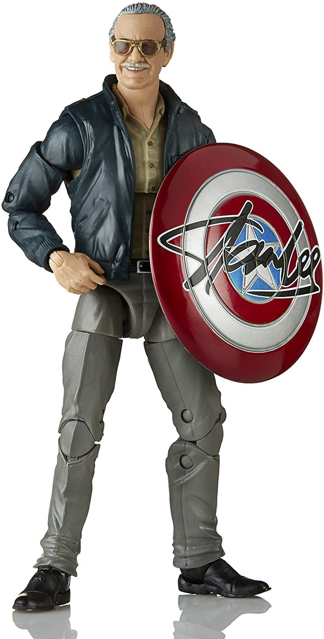 Hasbro Marvel Legends Series 6" Collectible Action Figure Toy Marvel’s The Avengers Cameo Stan Lee, Includes 2 Accessories