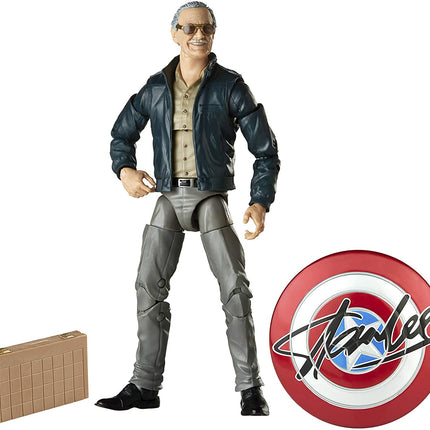 Hasbro Marvel Legends Series 6" Collectible Action Figure Toy Marvel’s The Avengers Cameo Stan Lee, Includes 2 Accessories