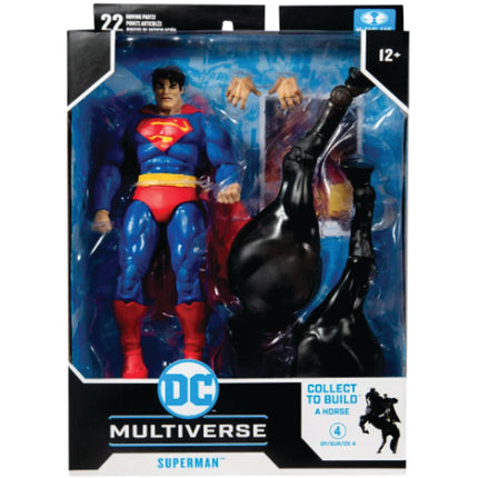 McFarlane Toys DC Multiverse The Dark Knight Returns Superman 7" Action Figure with Build-A Horse Parts & Accessories