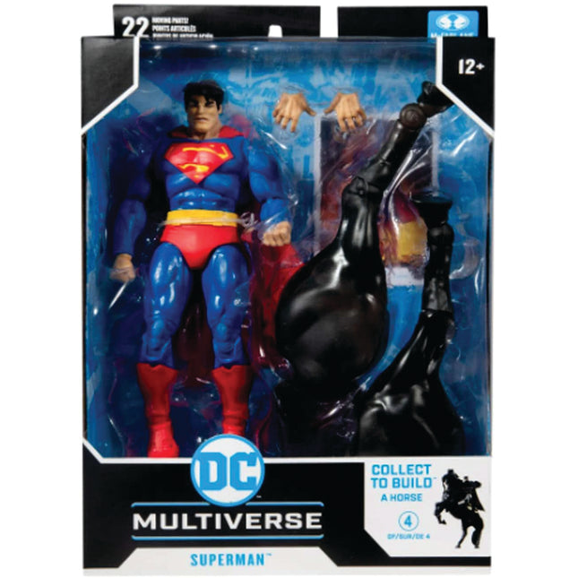 McFarlane Toys DC Multiverse The Dark Knight Returns Superman 7" Action Figure with Build-A Horse Parts & Accessories