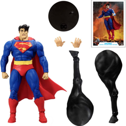 McFarlane Toys DC Multiverse The Dark Knight Returns Superman 7" Action Figure with Build-A Horse Parts & Accessories