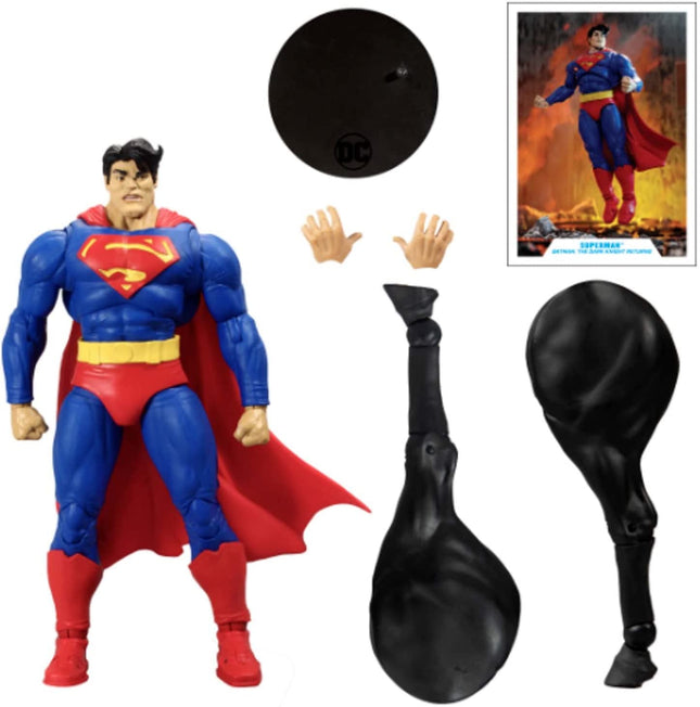 McFarlane Toys DC Multiverse The Dark Knight Returns Superman 7" Action Figure with Build-A Horse Parts & Accessories