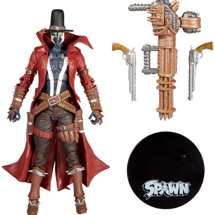 Spawn Gunslinger 7" Action Figure with Gatling Gun and Accessories