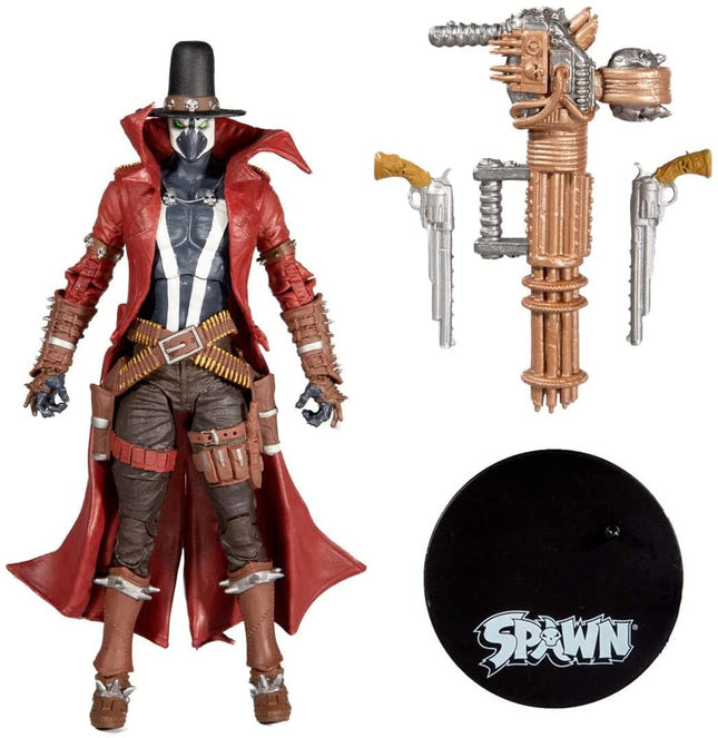 Spawn Gunslinger 7" Action Figure with Gatling Gun and Accessories