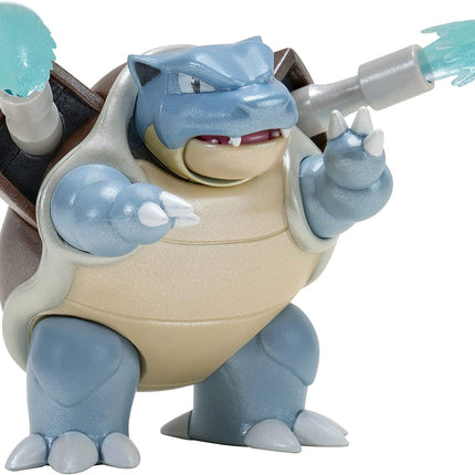 Pokemon Select Evolution 3 Pack - Features 2-Inch Squirtle, 3-Inch Wartortle & 4.5-Inch Blastoise Battle Figures