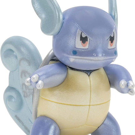 Pokemon Select Evolution 3 Pack - Features 2-Inch Squirtle, 3-Inch Wartortle & 4.5-Inch Blastoise Battle Figures