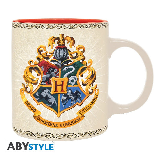 HARRY POTTER - Pck Mug320ml + Keychain + Notebook "Hogwarts"