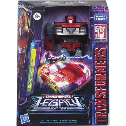 Transformers Toys Generations Legacy Deluxe Prime Universe Knock-Out Action Figure