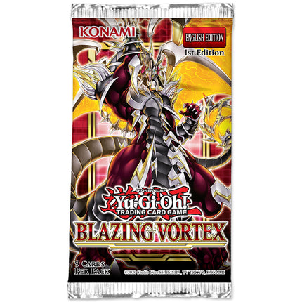 Yu-Gi-Oh! Trading Cards Blazing Vortex Booster Pack 1st Edition (ENGLISH EDITION)
