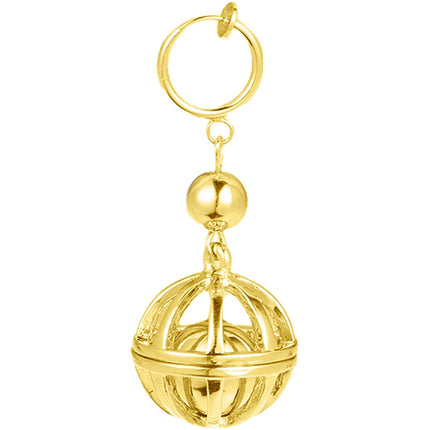 Tokyo Revengers Kazutora Hanemiya Single Earring Golden, Anime Drop Dangle Earring
