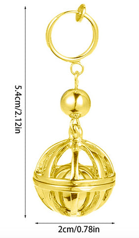 Tokyo Revengers Kazutora Hanemiya Single Earring Golden, Anime Drop Dangle Earring