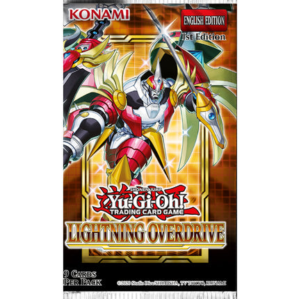Yu-Gi-Oh! Trading Cards Lightning Overdrive (FURIA DE RELAMPAGOS) Booster Pack 1st Edition (SPANISH EDITION)