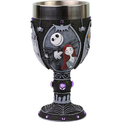 Enesco Disney Showcase The Nightmare Before Christmas Characters Decorative Chalice Figurine