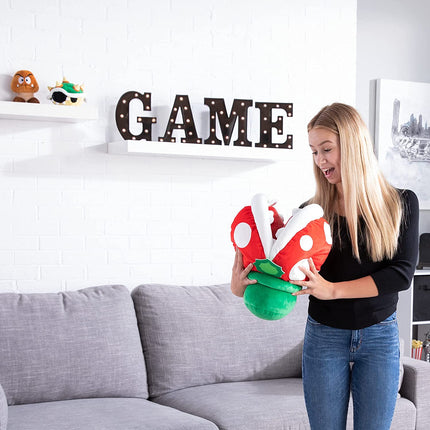 Super Mario Piranha Mega 15" Plush Stuffed Toy