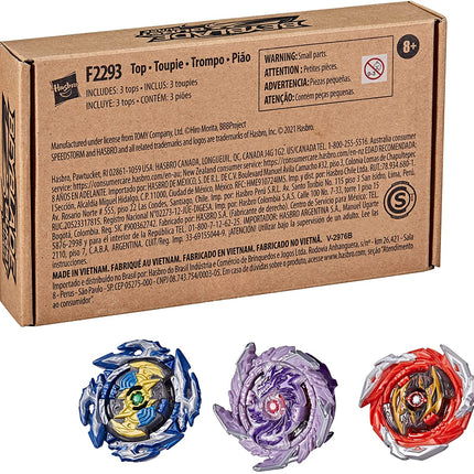 BEYBLADE Burst Surge Speedstorm Thunder Threat 3-Pack