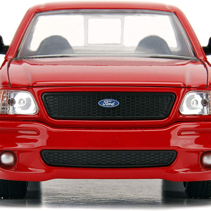 Jada Toys Hollywood Rides Fast & Furious Brian's 1999 Ford F-150 SVT Lightning, 1: 24 Scale Die-Cast Car