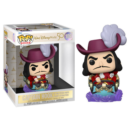 Funko Pop! Ride 109: Walt Disney World 50th - Captain Hook at Peter Pan's Flight Attraction