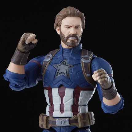 Marvel Legends The Infinity Saga, Avengers Infinity War, Captain America, 6-inch Action Figure