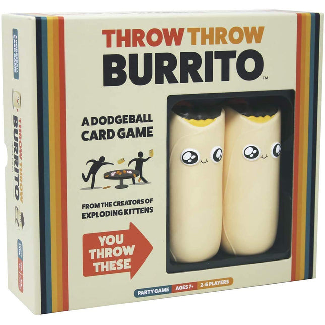 Throw Throw Burrito - A Dodgeball Card Game  (SPANISH EDITION)