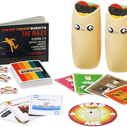 Throw Throw Burrito - A Dodgeball Card Game  (SPANISH EDITION)