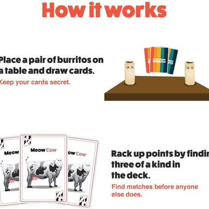 Throw Throw Burrito - A Dodgeball Card Game  (SPANISH EDITION)