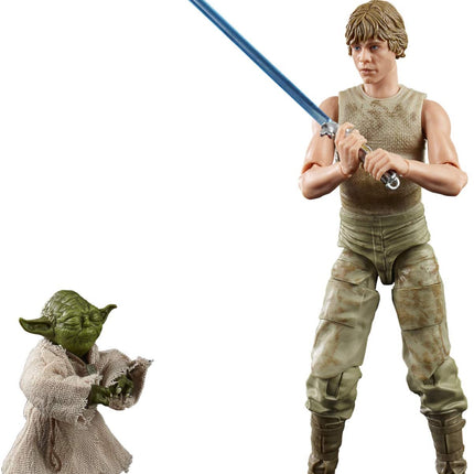 Star Wars The Black Series Luke Skywalker and Yoda (Jedi Training) 6-Inch-Scale Star Wars: The Empire Strikes Back 40th Anniversary Figures