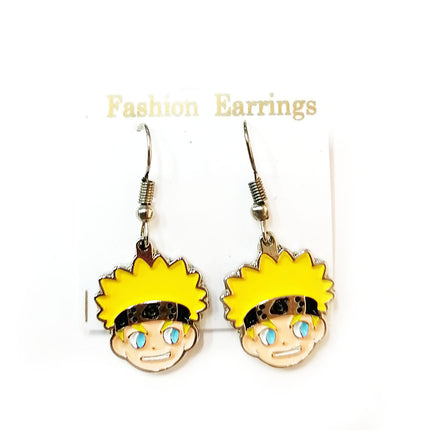Naruto Uzumaki Earrings Set