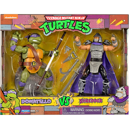 Teenage Mutant Ninja Turtles Donatello vs. Shredder 2 Pack