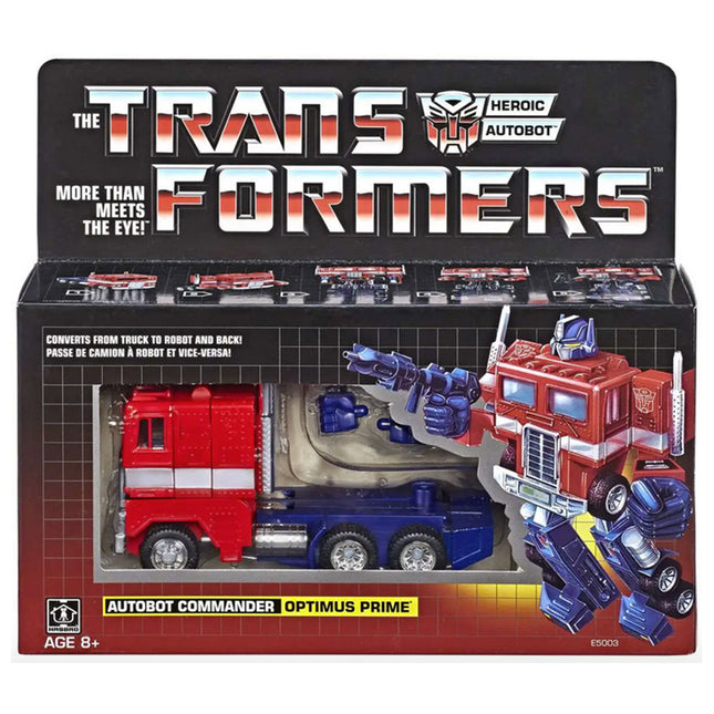 Transformers Gen 1 - 2018 "Reissue" Optimus Prime Exclusive Action Figure [Autobot Commander]