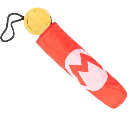 Super Mario Umbrella w/Coin Molded Handle