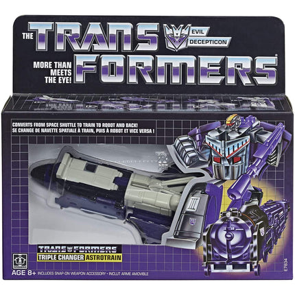 Transformers G1 "Reissue" Decepticon Triple Changer - Astrotrain